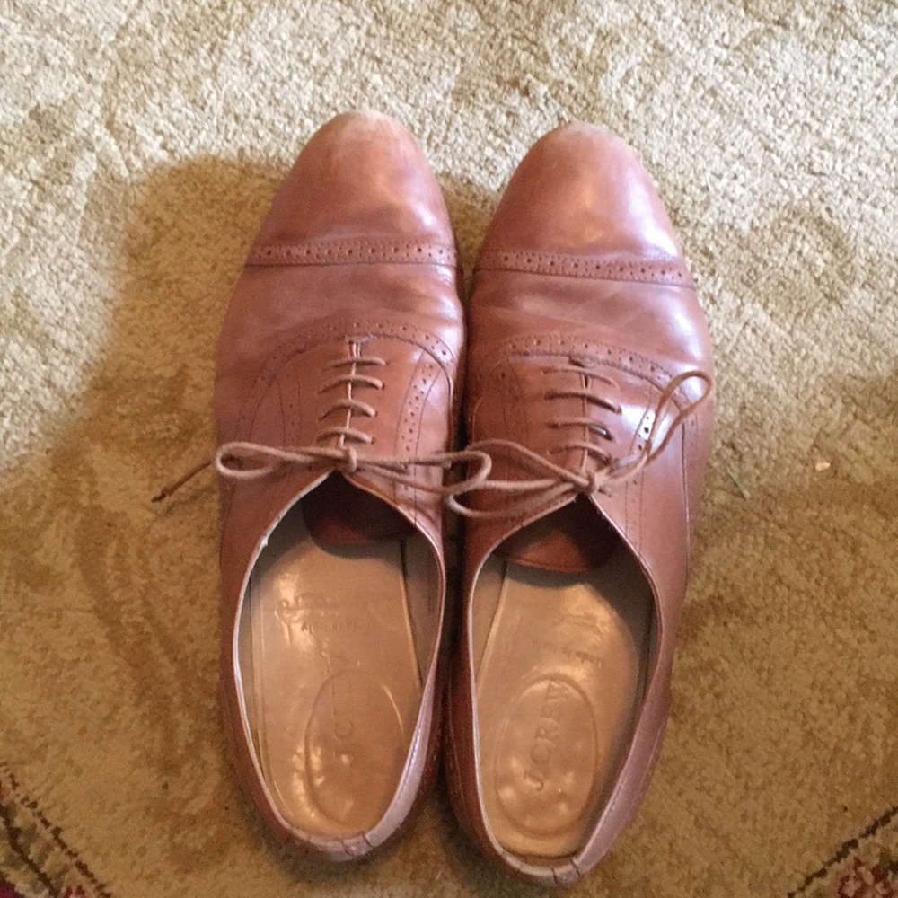 J Crew Italian Leather Oxfords Women’s 9/9.5